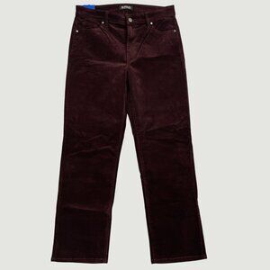NEW  Buffalo David Bitton Straight Stretch Corduroy Pants Women's 10/30 M0201